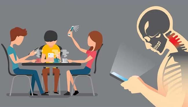Başınızı eğmek yerine telefonu kaldırın