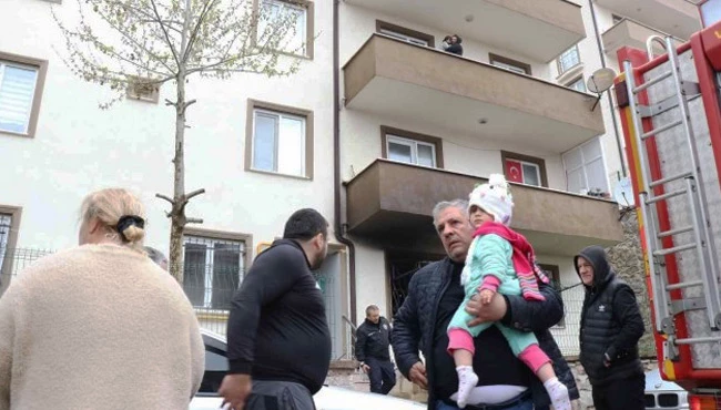 Mumdan yangın çıktı: 1
