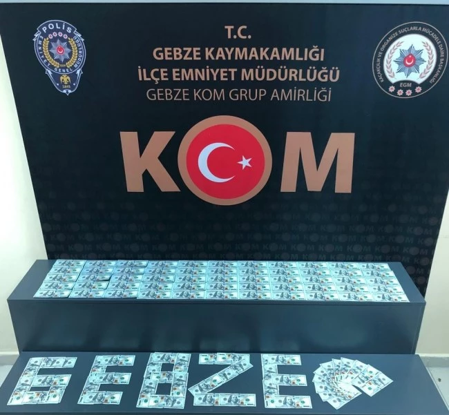 Sahte 10 bin dolarla yakalandı
